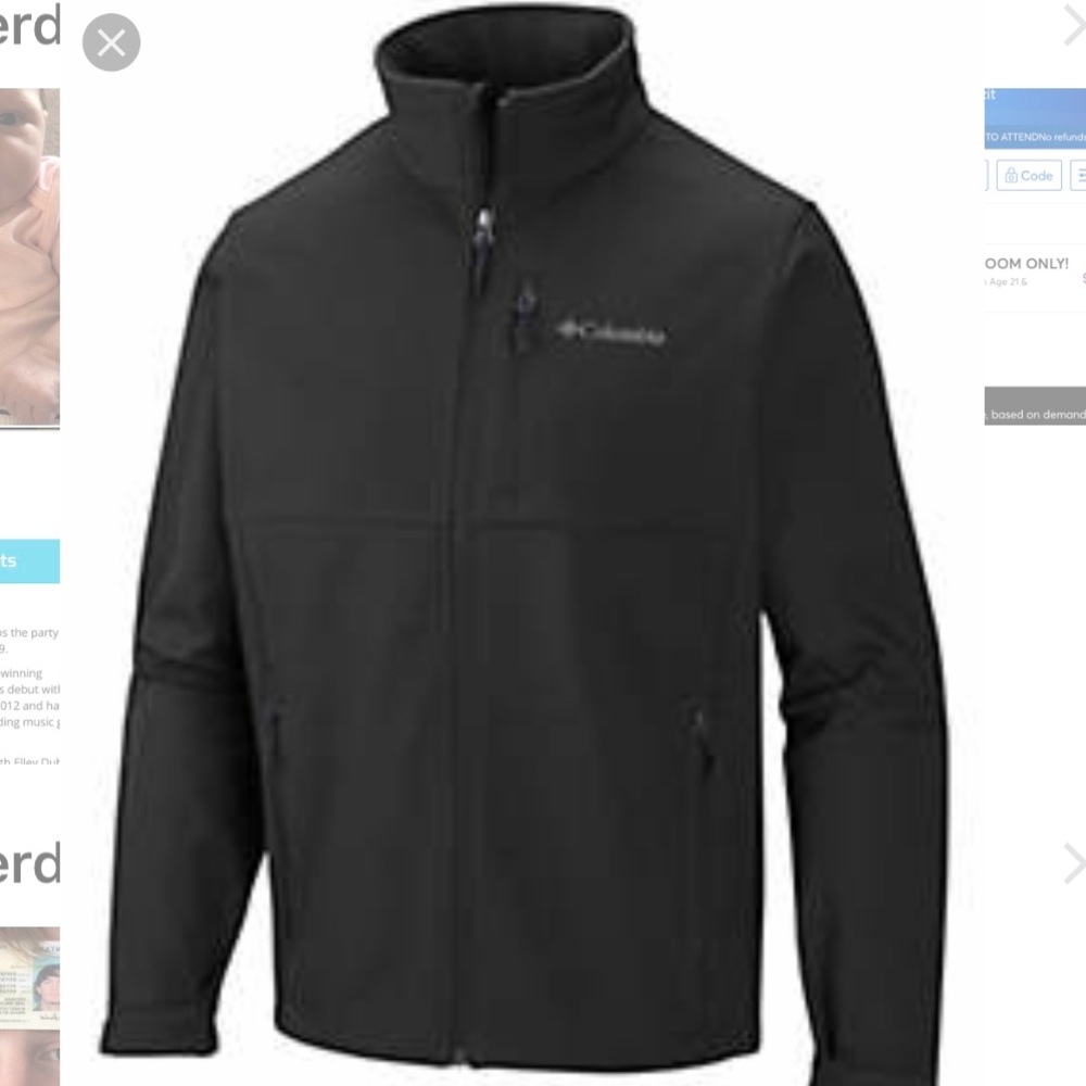 Black Columbia jacket